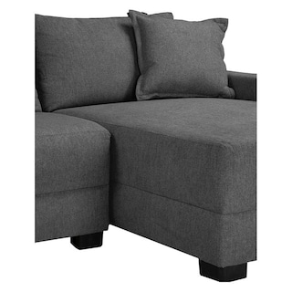 Foto 6 | Foto 6 | Love Chaise Derecho Dicasa Smoky Color Gris Noche