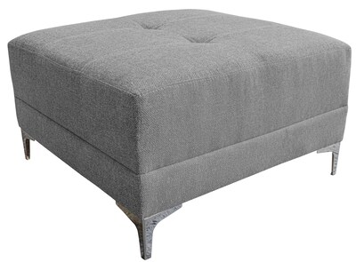 Foto 7 | Foto 7 | Sala Esquinera Modular El Bazar Store Montana Gris Plata 170x155 Cm  Tela Lino Nacional  Love Seat Y Taburete