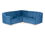 Sala Esquinera de Velvet Azul Modelo Sabbat Makora