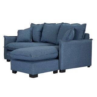 Foto 6 | Foto 6 | Sofá Chaise Dicasa Milo Color Azul Denim