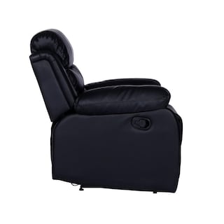 Foto 3 | Foto 3 | Sillón Reposet Midtown Concept color Negro Reclinable Individual Tapizado en Simil Cuero