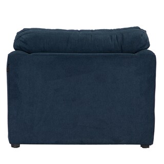 Foto 4 | Foto 4 | Sillón Dicasa Aston Color Azul Oscuro 1 Plaza