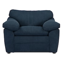 Sillón Dicasa Aston Azul Oscuro 1 Plaza