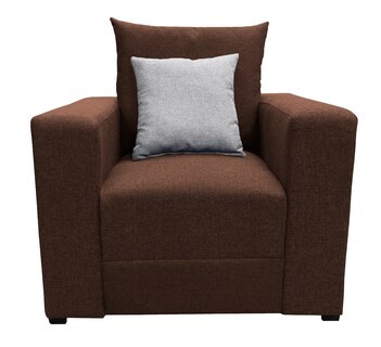 Foto 1 | Foto 1 | Sillón El Bazar Store Miami Lino color Chocolate