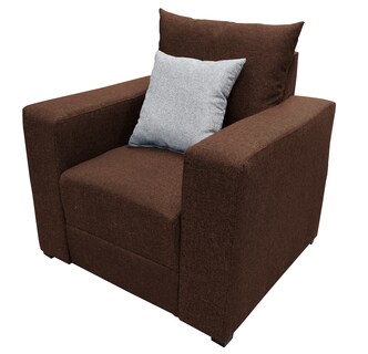 Foto 3 | Foto 3 | Sillón El Bazar Store Miami Lino color Chocolate