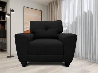 Foto 2 | Foto 2 | Sillon El Bazar Store Sidney Lino Negro 1 Pieza