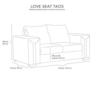 Foto 6 | Foto 6 | Love Seat 2 Plazas Taos Plata
