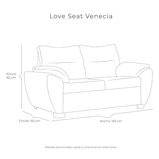 Foto 7 | Foto 7 | Sala 3 Piezas (sofa, Love Y Sillon) Venecia Plata