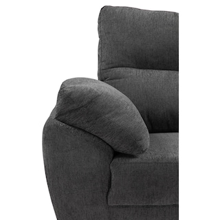 Foto 5 | Foto 5 | Sala Dicasa Venecia Color Gris Carbon 3 Piezas Sofá, Love y Sillón