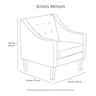 Foto 8 | Foto 8 | Sillón Dicasa Milton Color Negro