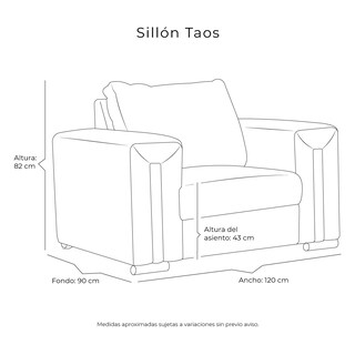 Foto 8 | Foto 8 | Sillón Dicasa Taos Color Black 1 Plaza