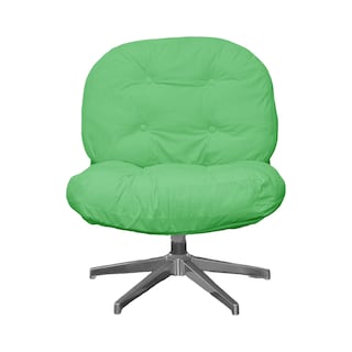 Foto 6 | Foto 6 | Sillón Oasis Decorativo De Sala En Terciopelo Verde Con Patas Metálicas