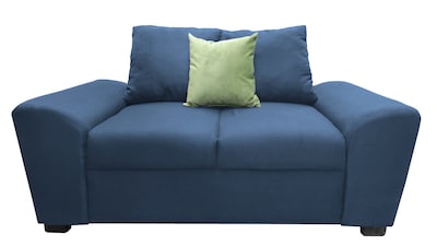 Foto 1 | Foto 1 | Love Seat El Bazar Store Islandia Lino Azul Marino 2 Plazas, Modular, Moderno, Sala