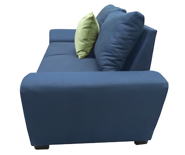 Foto 3 | Foto 3 | Love Seat El Bazar Store Islandia Lino Azul Marino 2 Plazas, Modular, Moderno, Sala