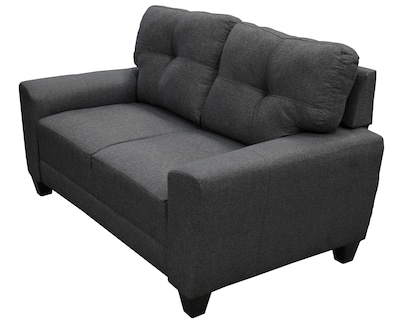 Foto 3 | Foto 3 | Love Seat El Bazar Store Sidney Lino Gris Oxford 2 Plazas, Modular, Moderno, Sala, Sofa