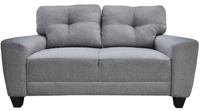Foto 1 | Foto 1 | Love Seat El Bazar Store Sidney Lino Gris Plata 2 Plazas, Modular, Moderno, Sala, Sofa