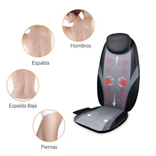 Foto 4 | Foto 4 | Masajeador de Espalda Life&Care Negro con Calor