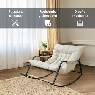 Foto 3 | Foto 3 | Silla Mecedora Ilios Innova Oslo Color Beige