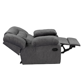 Foto 6 | Foto 6 | Sillón Trinity Bumers Reclinable Mecedora Color Gris Oscuro