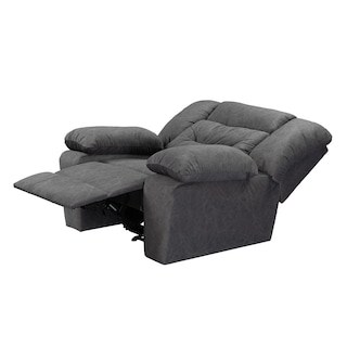 Foto 7 | Foto 7 | Sillón Trinity Bumers Reclinable Mecedora Color Gris Oscuro