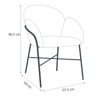 Foto 5 | Foto 5 | Silla Ocasional Tamy Tela Beige