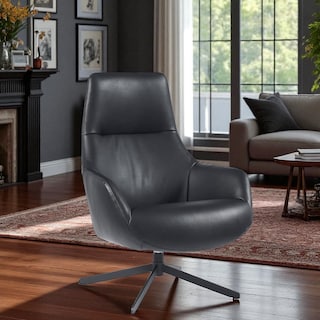 Foto 3 | Foto 3 | Sillon Ocasional Rusia Vinipiel Negro
