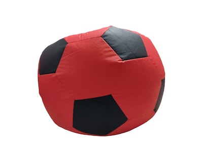 Foto 2 | Foto 2 | Puff Balón De Soccer Kid's Confortable Lunics Rojo-negro Chico