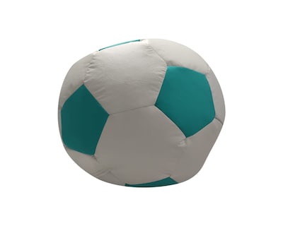 Foto 6 | Foto 6 | Puff Balón De Soccer Kid's Confortable Lunics Blanco-azul Turquesa Chico