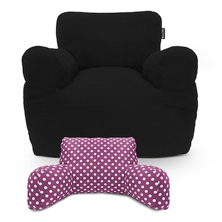 Foto 1 | Foto 1 | Puff Sillón Individual Gran Tamaño Oxford + Bedrest Fiusha