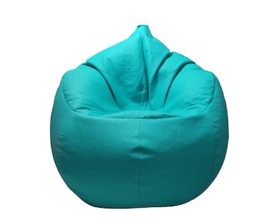 Foto 2 | Foto 2 | Puff Oval Mediano Lunics Azul Turquesa