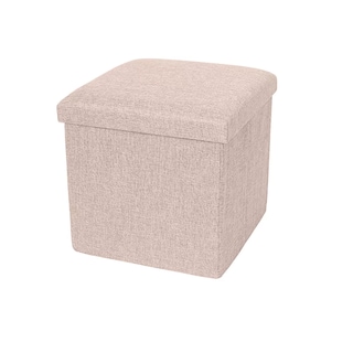 Foto 1 | Foto 1 | Puff Silla Cubo Organizador Plegable Cajón Almacenador Eo Safe Imports