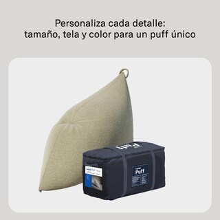 Foto 4 | Foto 4 | Pillow Puff Luuna Salt Cómodo Relleno de Espuma Ajustable Tamaño Grande