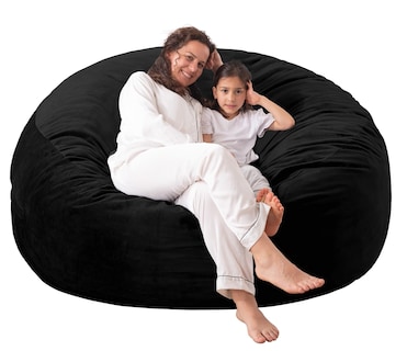 Foto 1 | Foto 1 | Puf Whatsbedding  Tamaño Grande  90 Cm  Espuma Viscoelástica  Terciopelo Holandés - Venta Internacional.