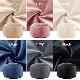 Foto 7 | Foto 7 | Puf Whatsbedding  Tamaño Grande  90 Cm  Espuma Viscoelástica  Terciopelo Holandés - Venta Internacional.