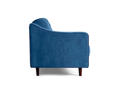 Foto 6 | Foto 6 | Sofá Cama de Velvet Azul Modelo Ilios