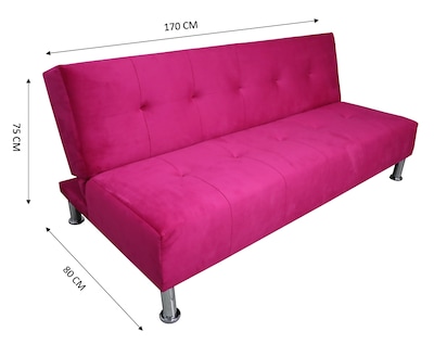 Foto 7 | Foto 7 | Sofá Cama El Bazar Store Vegas color Rosa