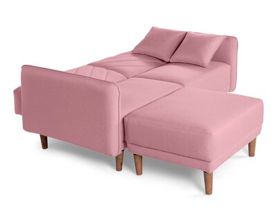 Foto 5 | Foto 5 | Sala Modular Sofá Cama Reversible de Lino Rosa Ritz
