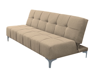 Foto 1 | Foto 1 | Sofa Cama Reclinable El Bazar Store New York Beige , Futon 3 Posiciones, Sala, Love Seat
