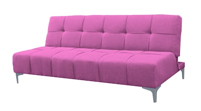 Foto 3 | Foto 3 | Sofa Cama Reclinable El Bazar Store New York Rosa , Futon 3 Posiciones, Sala, Love Seat