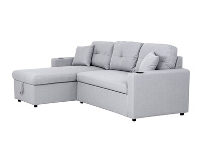 Foto 5 | Foto 5 | Sala Modular Sofá Cama Easy Living Wayfair Gris Claro