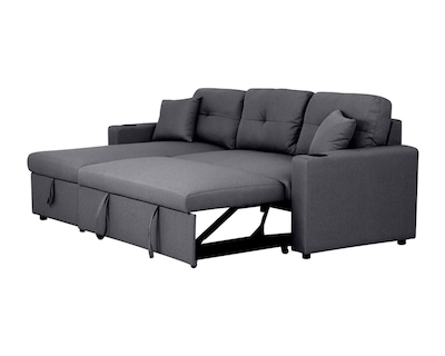 Foto 3 | Foto 3 | Sala Modular Sofá Cama Easy Living modelo Wayfair Gris Oxford