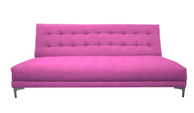 Foto 3 | Foto 3 | Sofa Cama Reclinable El Bazar Store Verso Rosa , Futon Abotonado Matrimonial 3 Posiciones, Sala