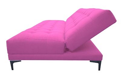 Foto 5 | Foto 5 | Sofa Cama Reclinable El Bazar Store Verso Rosa , Futon Abotonado Matrimonial 3 Posiciones, Sala