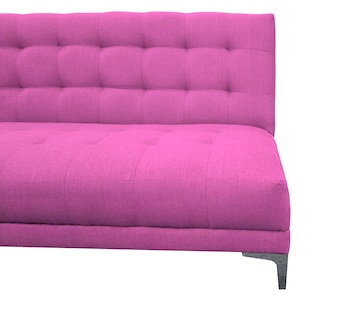 Foto 7 | Foto 7 | Sofa Cama Reclinable El Bazar Store Verso Rosa , Futon Abotonado Matrimonial 3 Posiciones, Sala