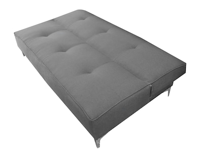 Foto 5 | Foto 5 | Sofa Cama Reclinable El Bazar Store Milo Gris Plata, Futon 3 Posiciones, Sala, Love Seat