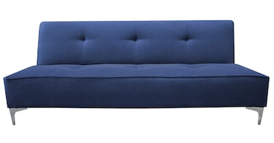 Foto 3 | Foto 3 | Sofa Cama Reclinable El Bazar Store Milo Azul Marino, Futon 3 Posiciones, Sala, Love Seat