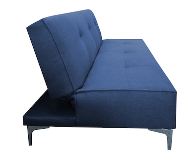 Foto 4 | Foto 4 | Sofa Cama Reclinable El Bazar Store Milo Azul Marino, Futon 3 Posiciones, Sala, Love Seat