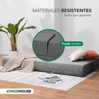 Foto 4 | Foto 4 | Colchón Plegable Matrimonial 3 En 1 Futón Sofá Tipo Japonés