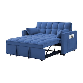 Foto 1 | Foto 1 | Sofá Cama Reclinable Convertible Bossa Anders Azul