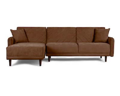 Foto 1 | Foto 1 | Sala Modular Cosmo Chocolate Makora Beehive Memory Foam De Velvet